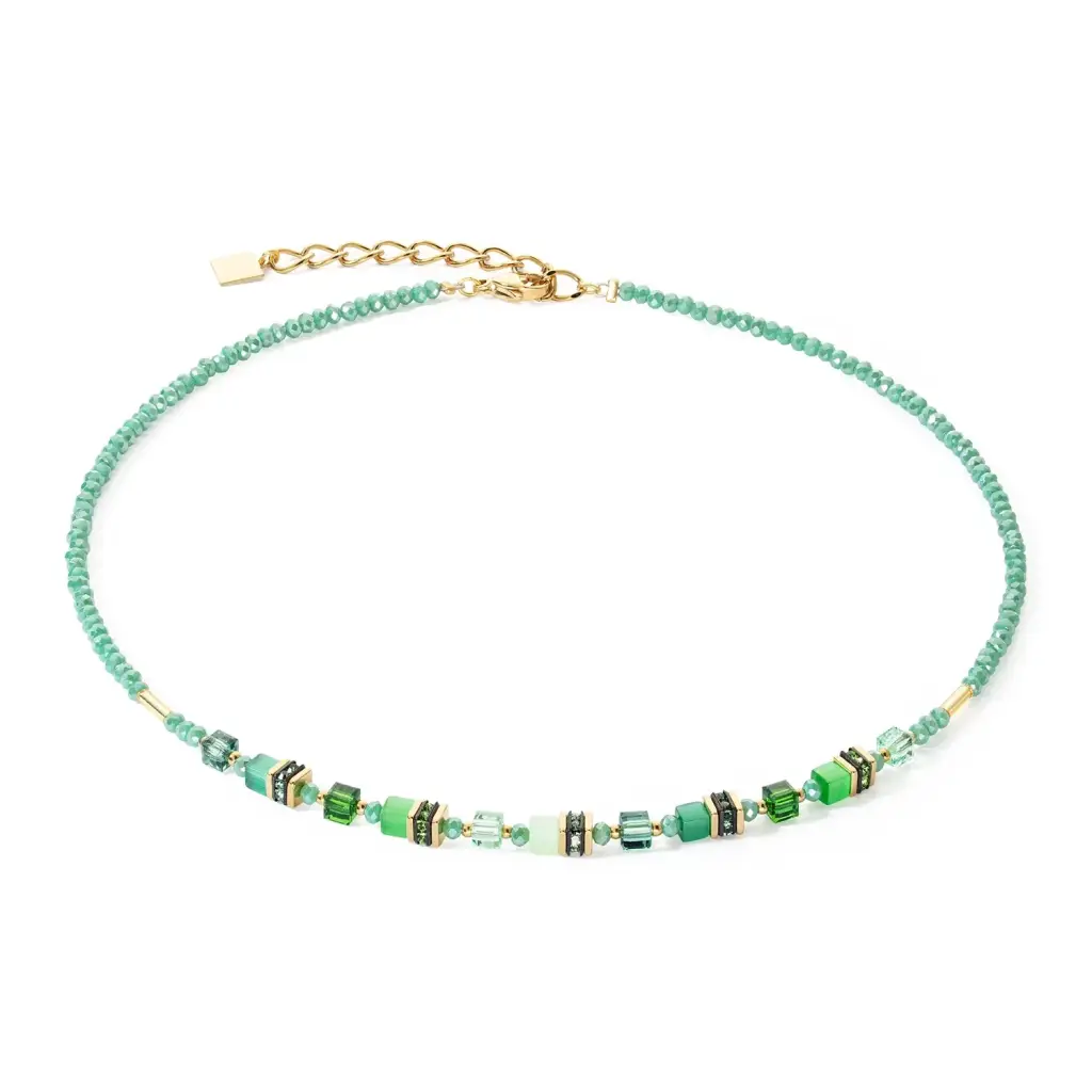 Колье Coeur de Lion Green 4565/10-0500