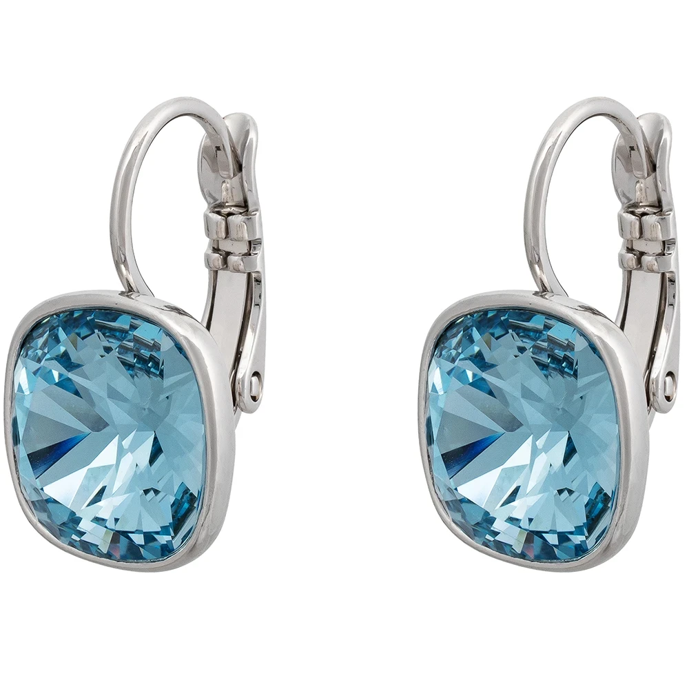 Серьги Aquamarine Fiore Luna A2506.M22 BL/S