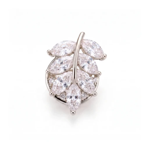 Брошь Листок на игле FBF00333-03 S Fiore Luna