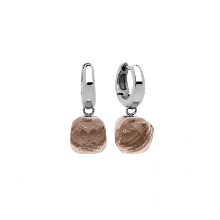 Серьги Qudo Firenze Vintage Rose 300042 R/S