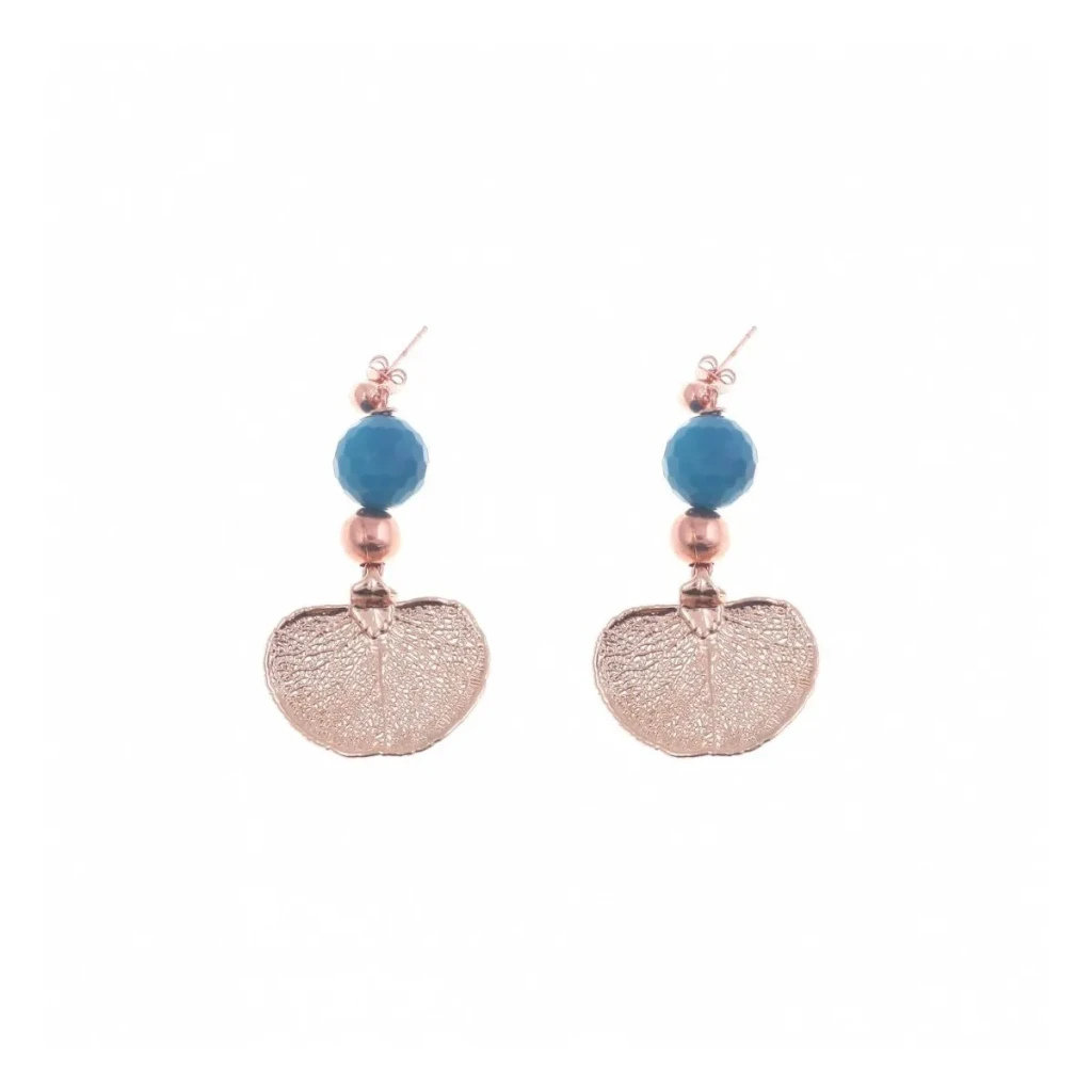 Серьги Ester Bijoux Кипарис OR1022/93-RG/BL BR