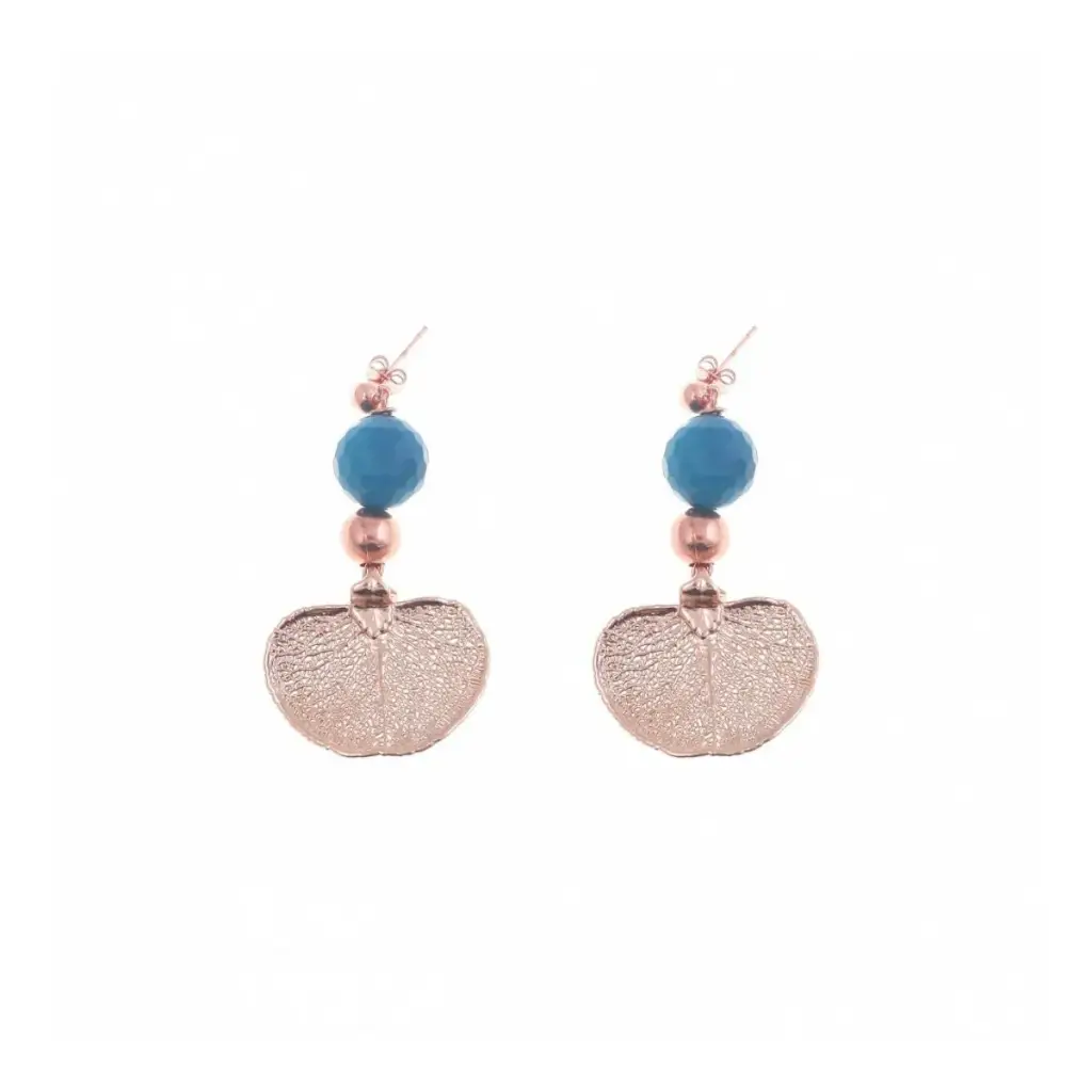 Серьги Ester Bijoux Кипарис OR1022/93-RG/BL BR