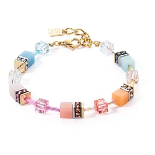 Браслет Coeur de Lion Aqua-Apricot 2838/30-2028
