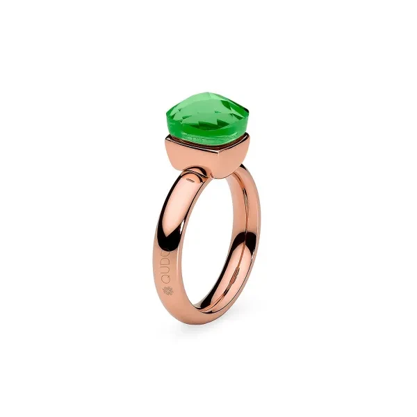 Кольцо Qudo Firenze peridot 17.2 мм 610855 G/RG