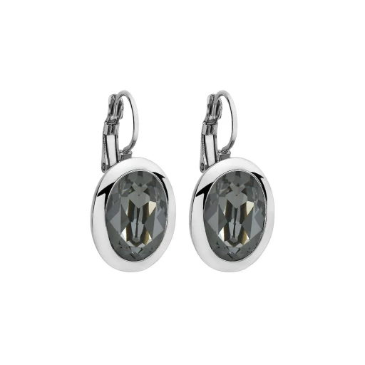 Серьги Qudo Tivola Silver Night 303126 BW/S