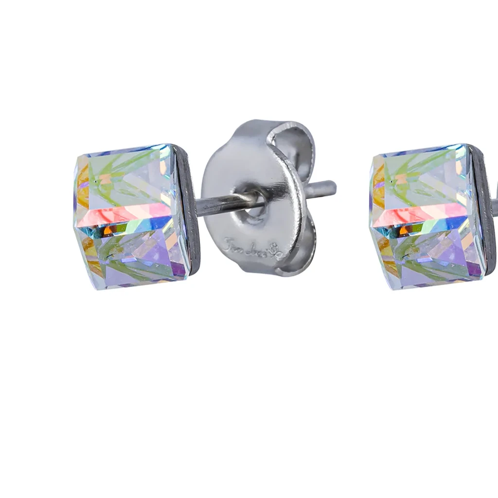 Fiore Luna Пусеты Crystal AB SWE0127/1 AB S