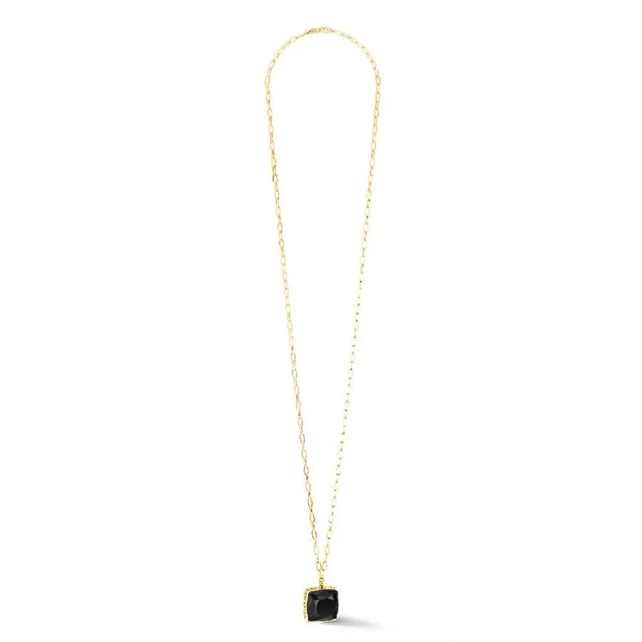 Колье Coeur de Lion Black-Gold 1201/10-1316