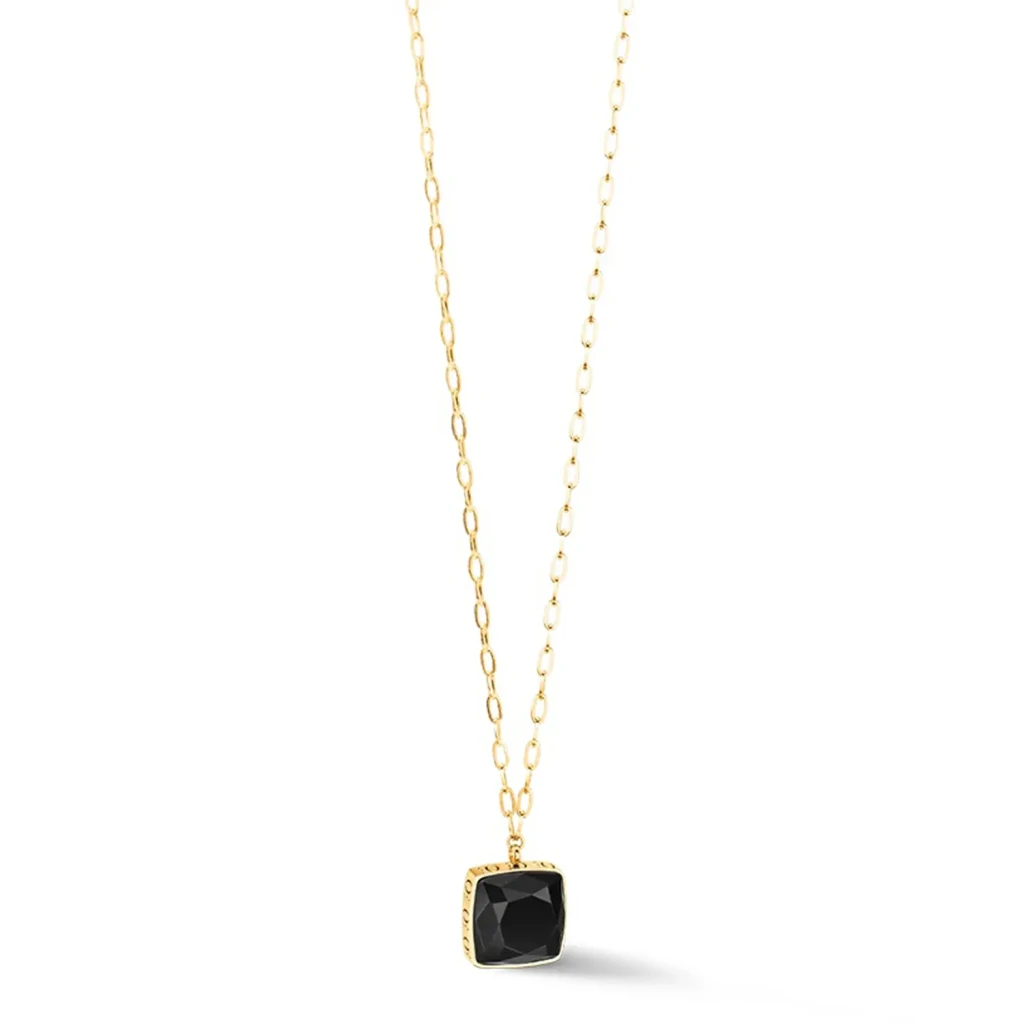 Колье Coeur de Lion Black-Gold 1201/10-1316
