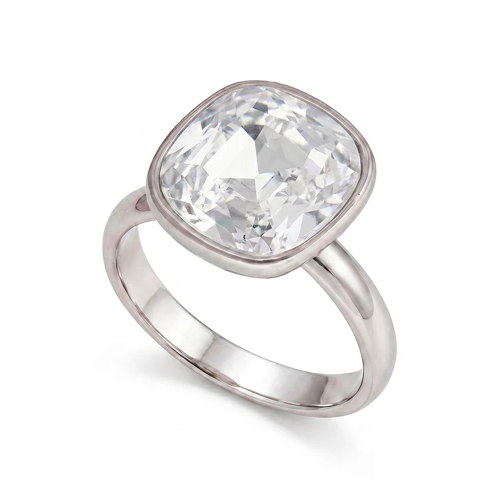 Кольцо Crystal Fiore Luna K2506.M1 BW/S