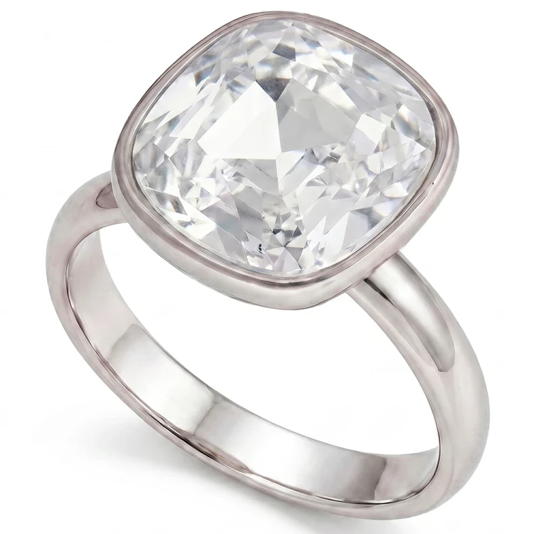 Кольцо Crystal Fiore Luna K2506.M1 BW/S