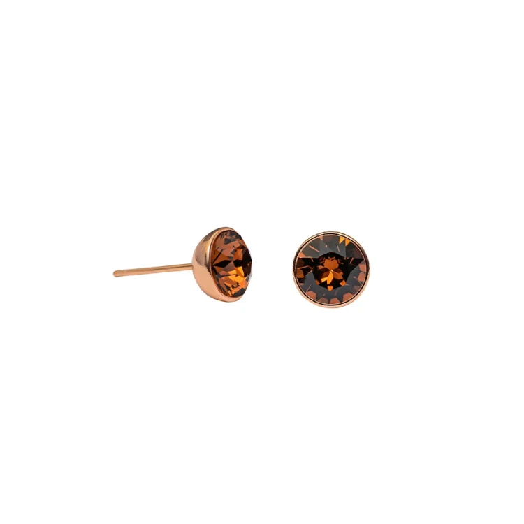 Fiore Luna Пусеты Smoked Topaz SWE298 ST RG