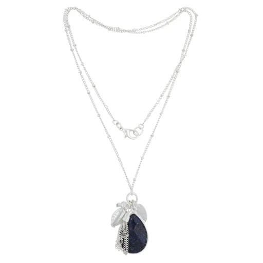 Колье Fiore Luna NATURAL LAPIS LN5123 BL/S