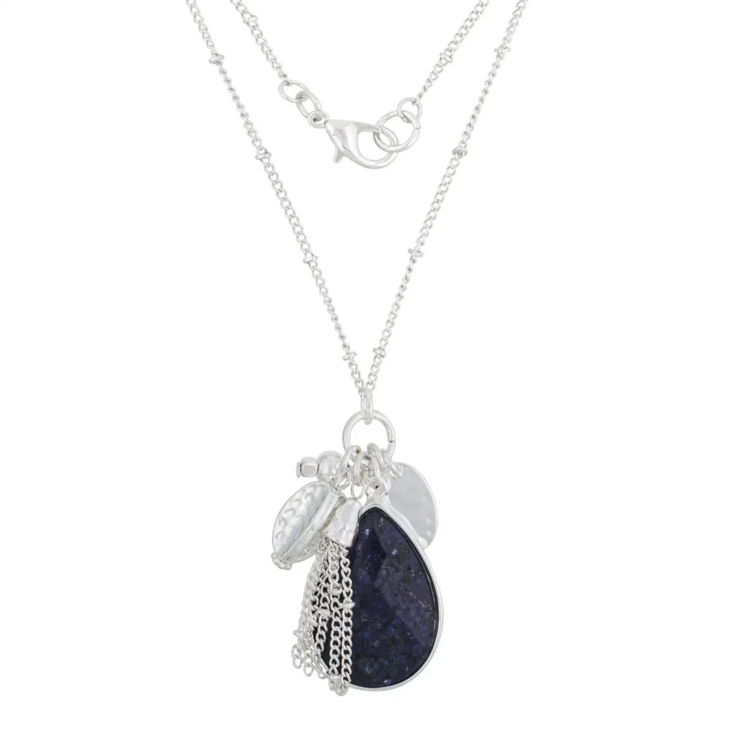 Колье Fiore Luna NATURAL LAPIS LN5123 BL/S