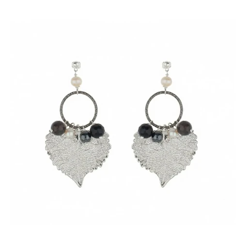 Серьги Ester Bijoux Тополь OR929-S BW