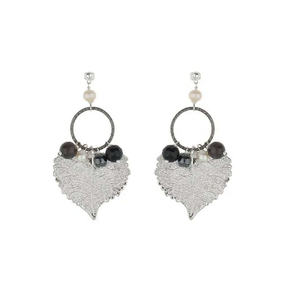 Серьги Ester Bijoux Тополь OR929-S BW