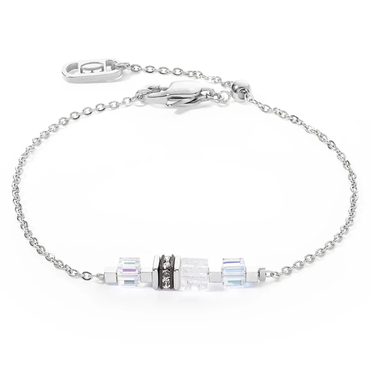 Браслет Coeur de Lion White-Silver 5076/30-1417
