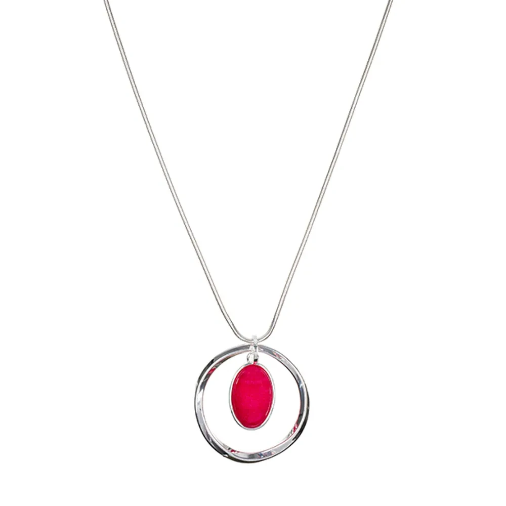 Колье Fiore Luna RED QUARTZ LN5139 R/S