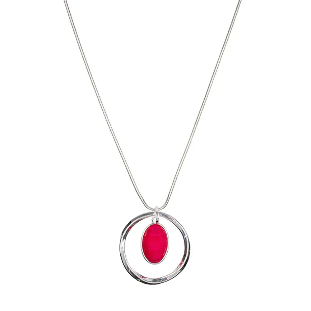 Колье Fiore Luna RED QUARTZ LN5139 R/S