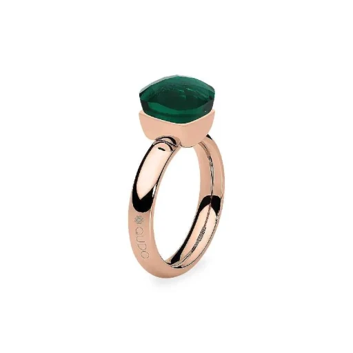 Кольцо Qudo Firenze emerald 18.5 мм 610461 G/RG