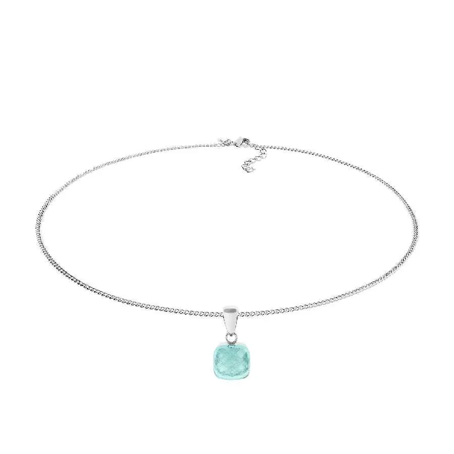 Колье Qudo Firenze soft aqua 400411.1 BL/S