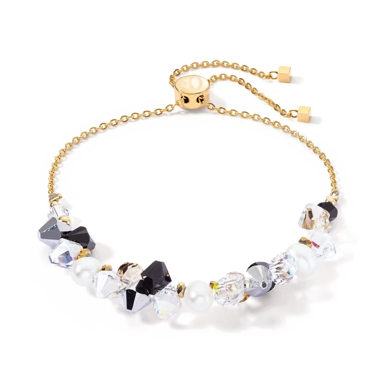 Браслет Coeur de Lion Black-Crystal 1124/30-1318