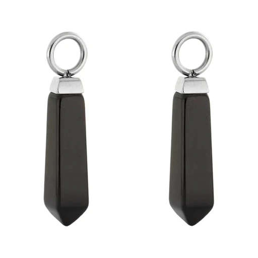 Подвеска на серьгу Silver-Black 0051/44-1317