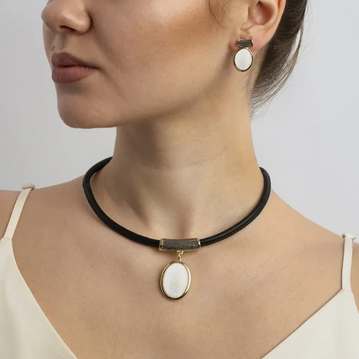 Комплект Possebon mother pearl mosaic S6756.1 BW/G
