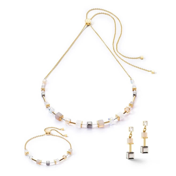 Колье Coeur de Lion Grey-Gold 5074/10-1216