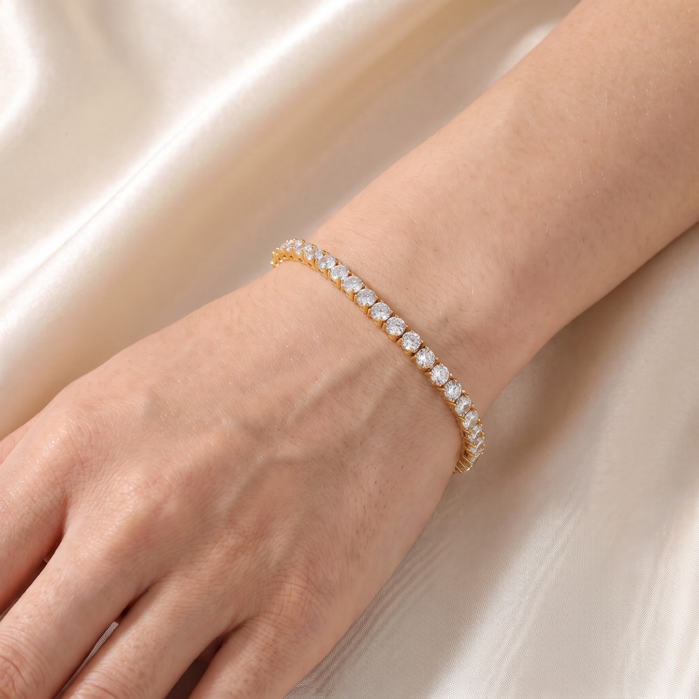Браслет Fiore Luna Tennis Crystal B2-3