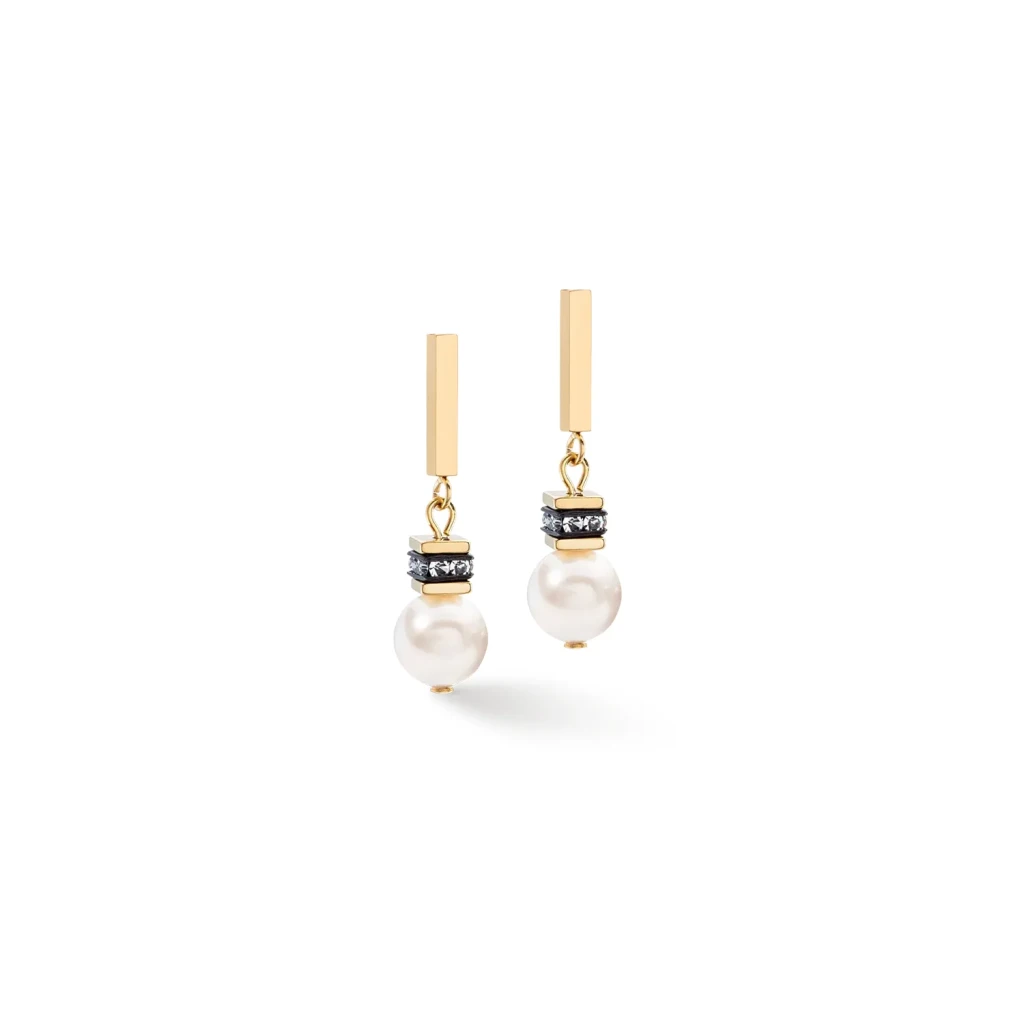 Серьги Coeur de Lion White-Gold 4081/21-1416