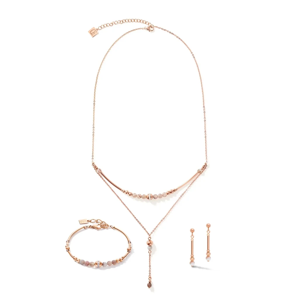 Серьги Coeur de Lion Beige-Grey 5048/21-1012