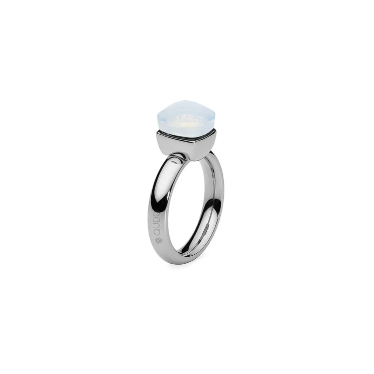 Кольцо Qudo Firenze White Delite 18 мм 611793 BW/S