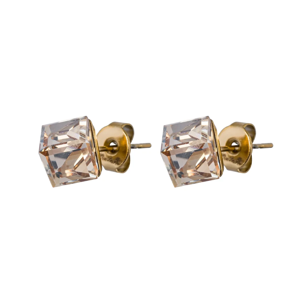 Fiore Luna Пусеты Champagne SWE2127/2 CH G