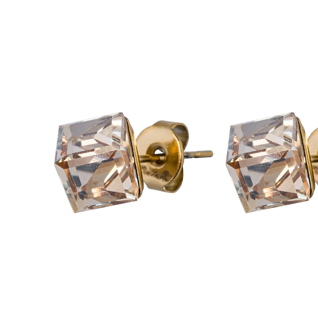 Fiore Luna Пусеты Champagne SWE2127/2 CH G