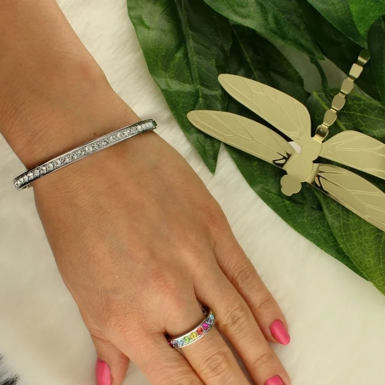 Браслет Coeur de Lion Crystal-Silver 17 см 0131/33-1817