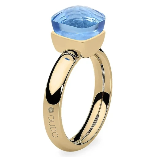 Кольцо Qudo FIRENZE 19 (G) Light Sapphire 107001/40-4715 19