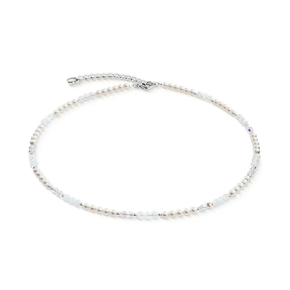 Колье Coeur de Lion White-Silver 4245/10-1417