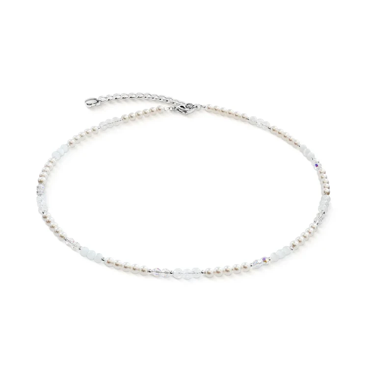 Колье Coeur de Lion White-Silver 4245/10-1417
