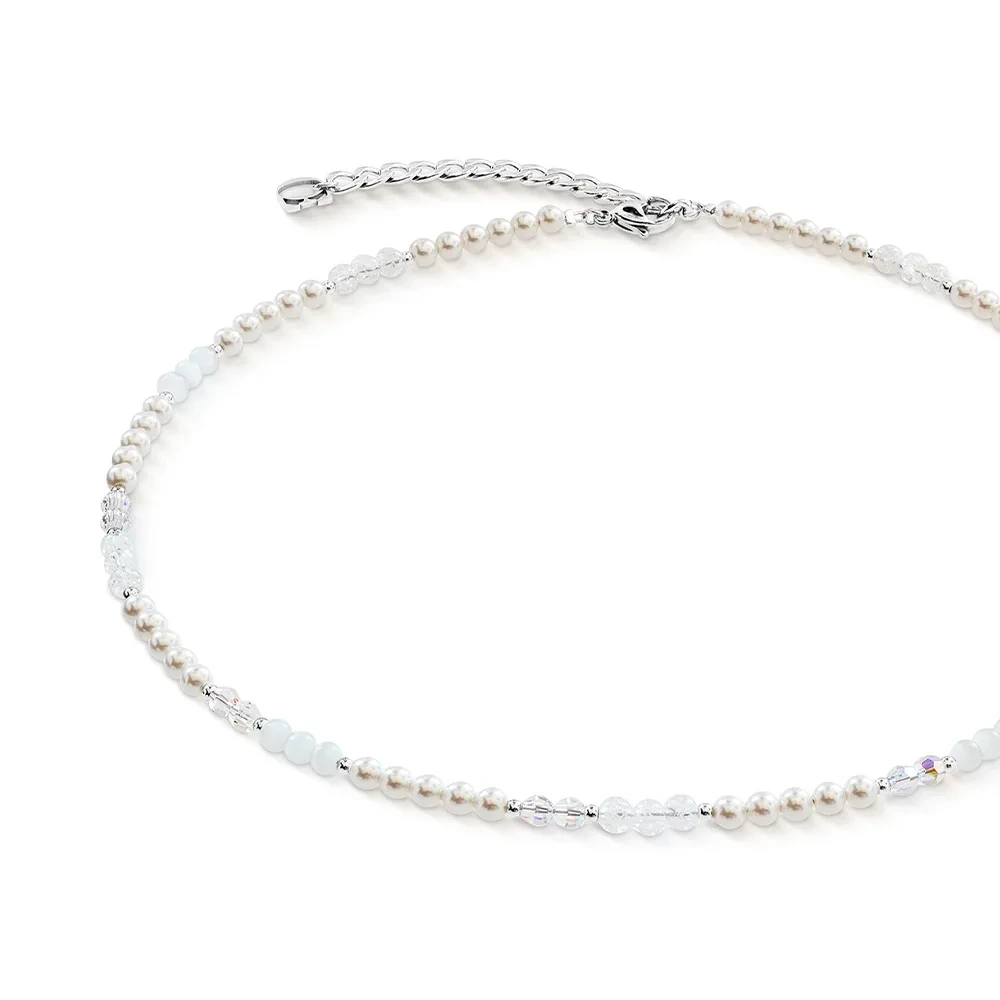 Колье Coeur de Lion White-Silver 4245/10-1417