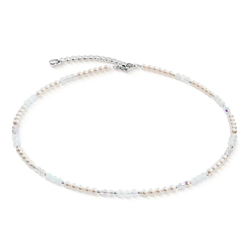 Колье Coeur de Lion White-Silver 4245/10-1417