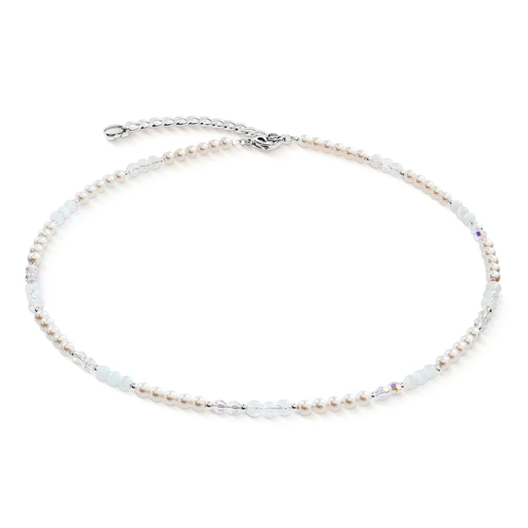 Колье Coeur de Lion White-Silver 4245/10-1417