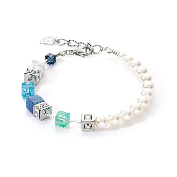 Браслет Coeur de Lion  Blue-aqua 5086/30-0737