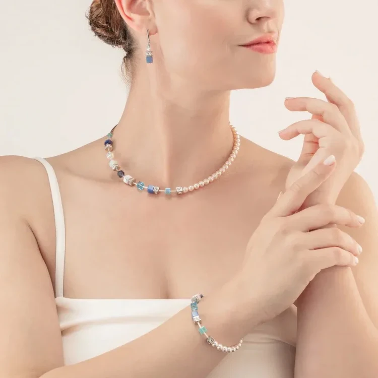 Браслет Coeur de Lion  Blue-aqua 5086/30-0737
