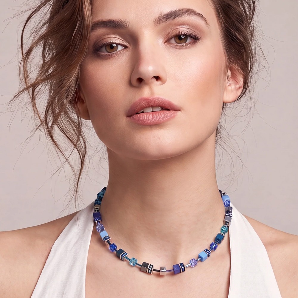 Колье Coeur de Lion Blue-Petrol 2838/10-0729
