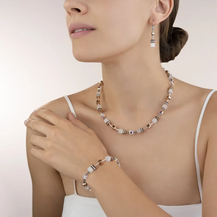 Колье Coeur de Lion White 4016/10-1400