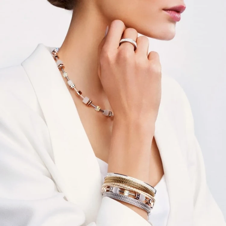 Колье Coeur de Lion White 4016/10-1400