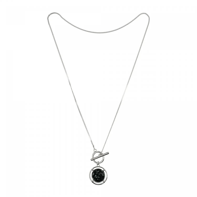 Колье Fiore Luna Jet B2110SW-N01.4 BW/S