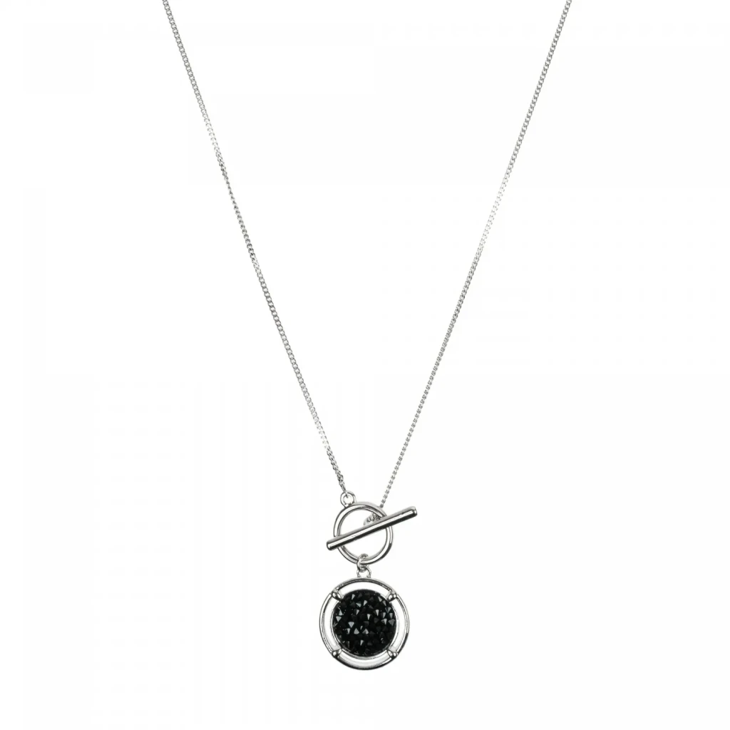 Колье Fiore Luna Jet B2110SW-N01.4 BW/S