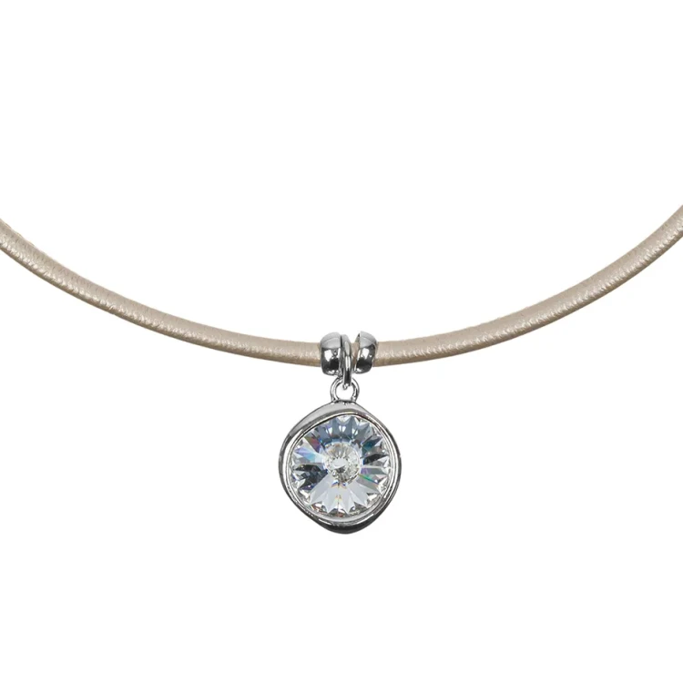Колье Fiore Luna Crystal B1902.M1 BW/S