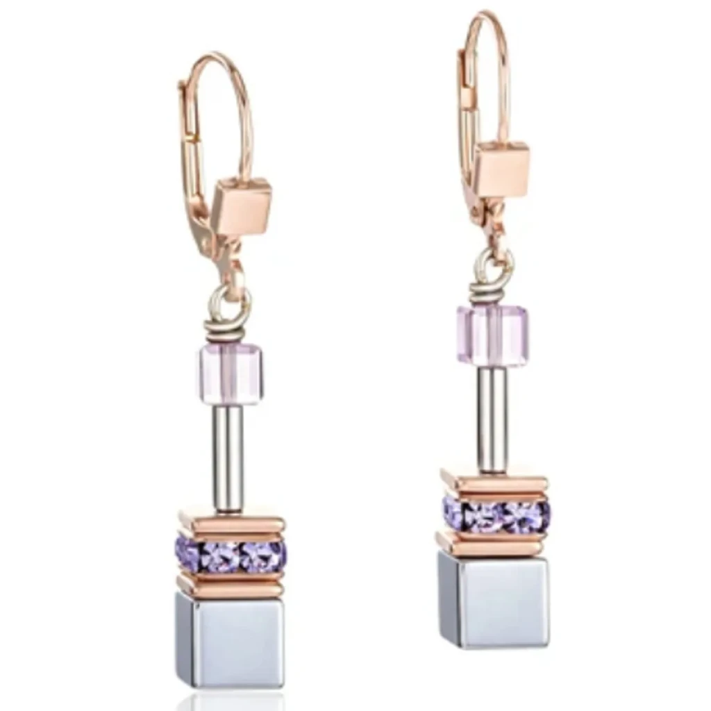 Серьги Coeur de Lion Lilac 4017/20-0829